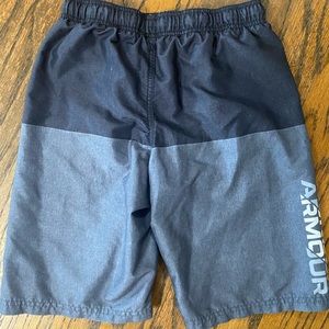 Youth under armour swim trunks